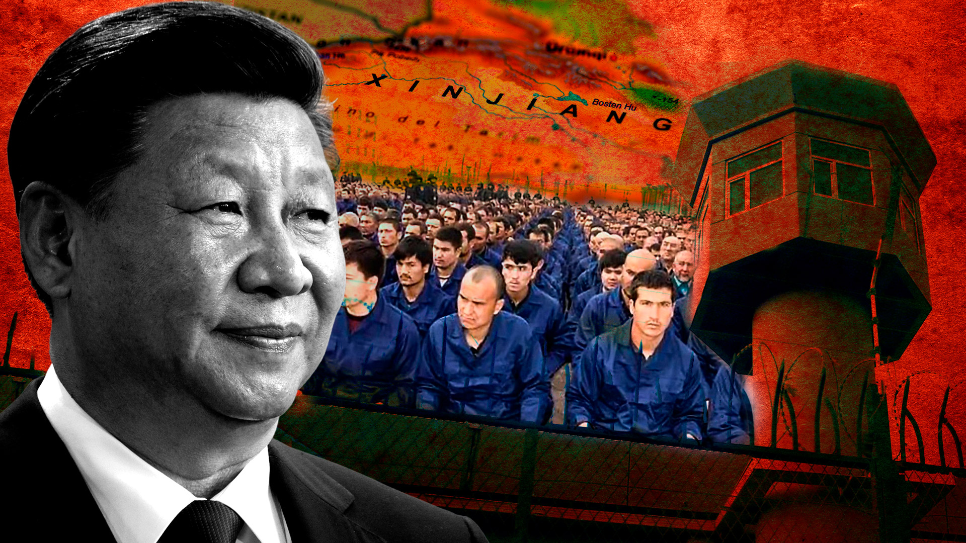 They accuse China of "serious violations of human rights"