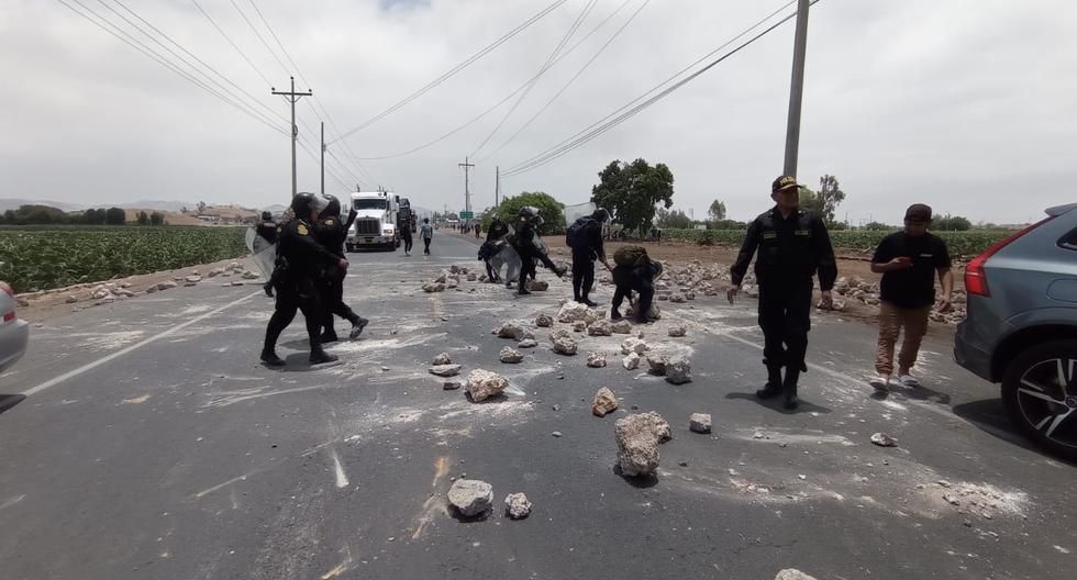 They agree to a truce for vehicle passes every 30 minutes in La Joya-Arequipa (VIDEO)