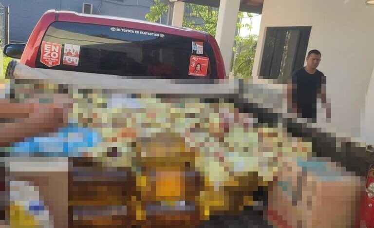 They arrest a councilor in a van full of contraband