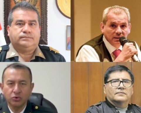 They change the police chiefs of Dircote, Dirincri, Dinandro and Dirin