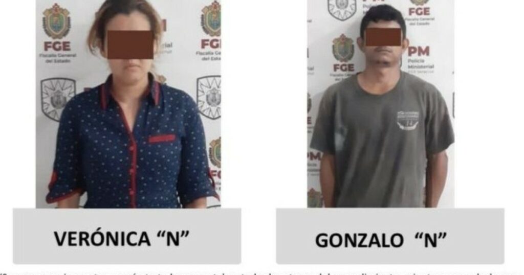 They find the corpse of a pregnant woman and recover the kidnapped baby from her womb in Veracruz