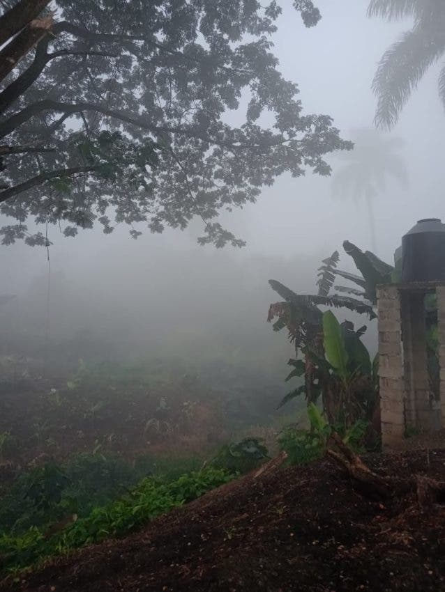 The smoke covers Villa Tapia since last week