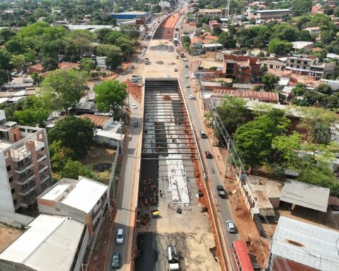 Tres Bocas: asphalting of the tunnel began and it is planned to enable it for the holidays