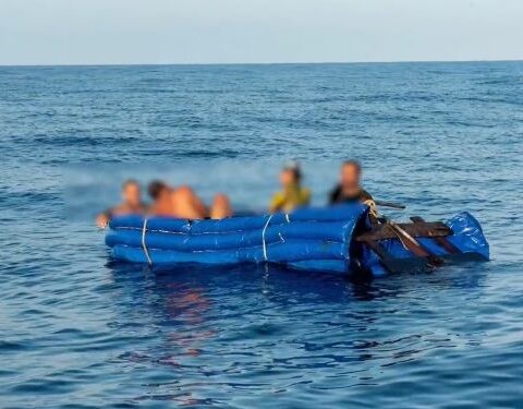 Balseros cubanos, Guardia Costera