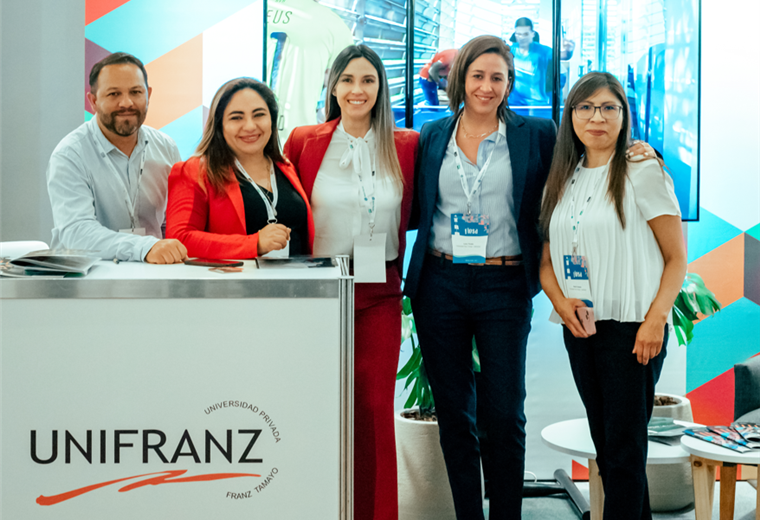 Unifranz, the only Bolivian university present at FIESA 2022