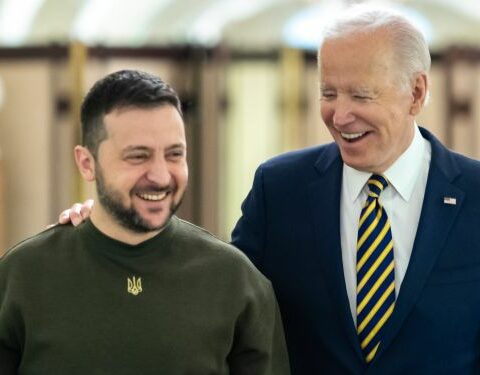 Volodímir Zelenski, Joe Biden