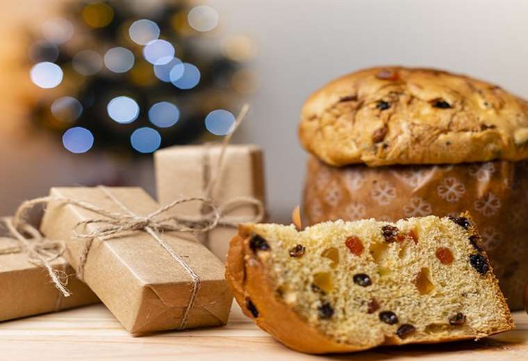 What is the origin of panettone and how did it become one of the most consumed Christmas sweets in South America?