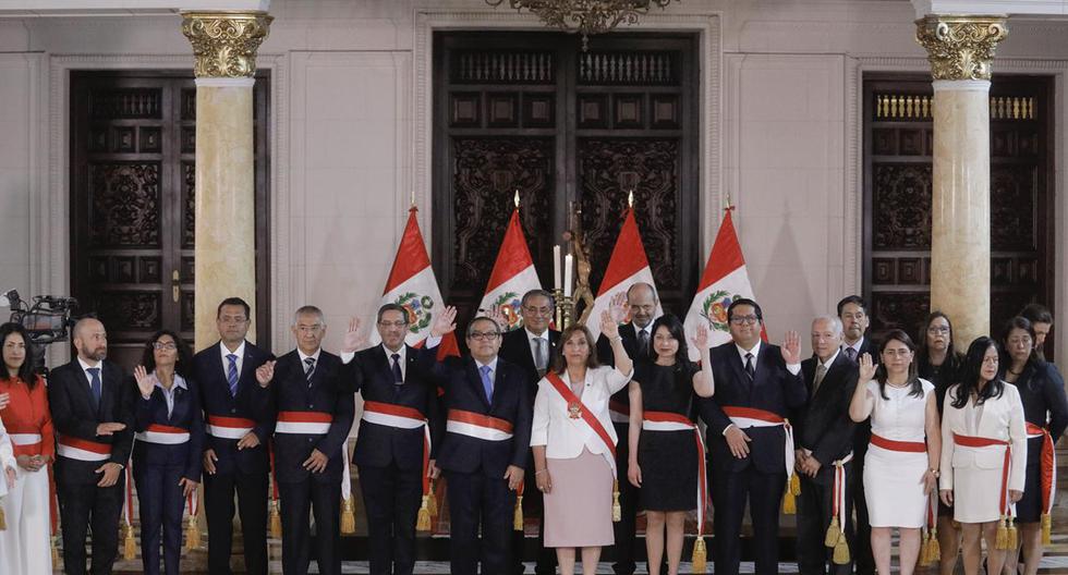 Who are the new ministers of Dina Boluarte's second cabinet?
