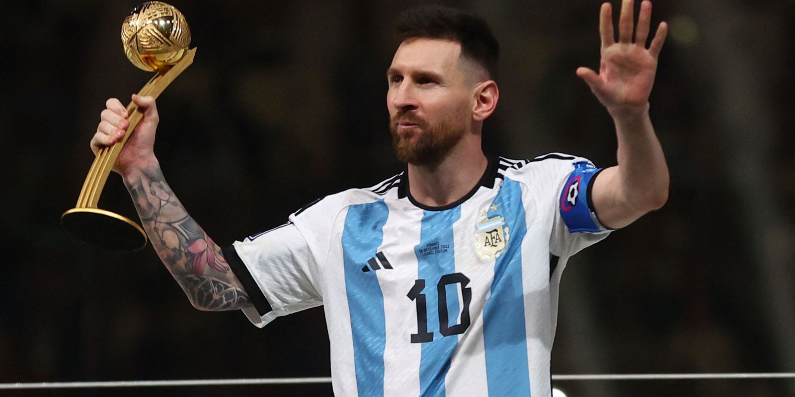 With Messi named star, Argentina dominates Qatar Cup awards