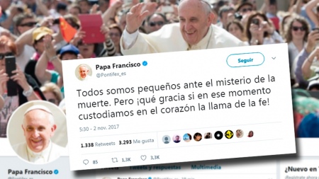 With almost 54 million followers, the Pope's account celebrates 10 years on Twitter