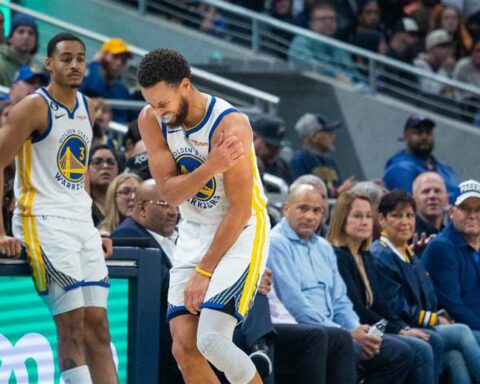curry will be low "some weeks" for his shoulder injury