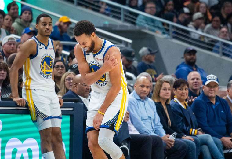 curry will be low "some weeks" for his shoulder injury