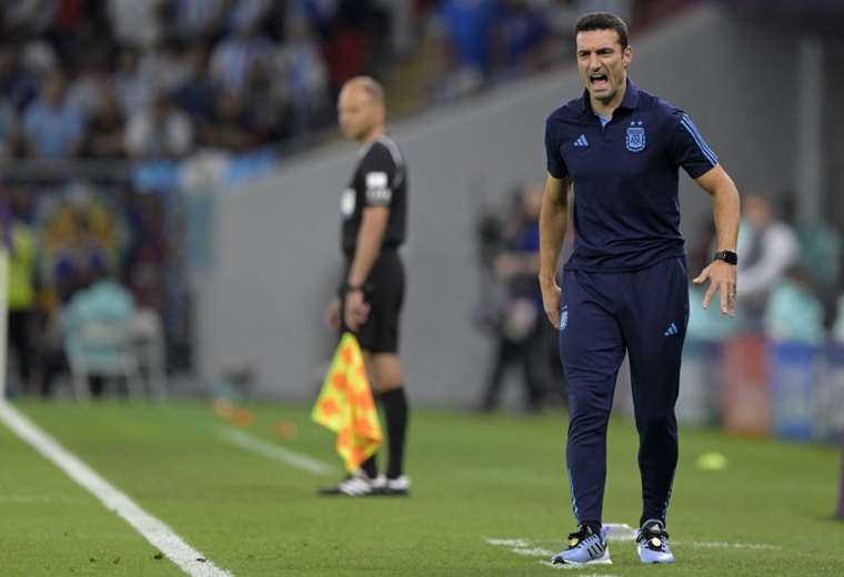 "We had situations to widen the difference"believes Scaloni, coach of Argentina