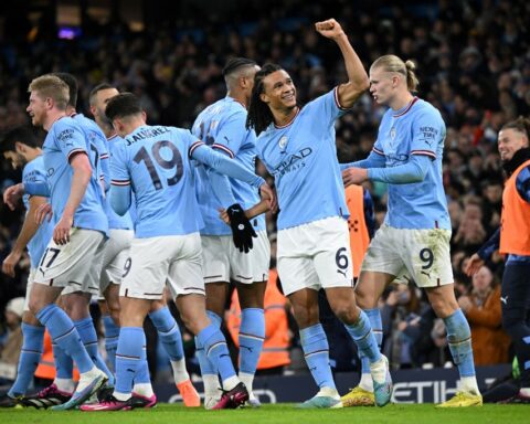 Manchester City eliminate Arsenal in the FA Cup