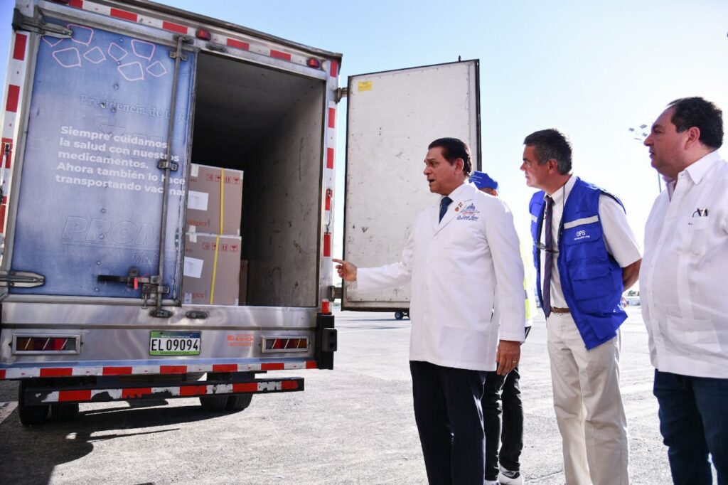 85,000 doses of cholera vaccines arrive in the DR