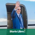 Abinader returns to the country from Argentina