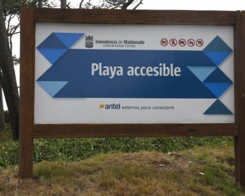 Accessible beach enabled in Punta del Este