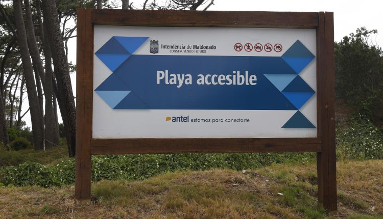 Accessible beach enabled in Punta del Este
