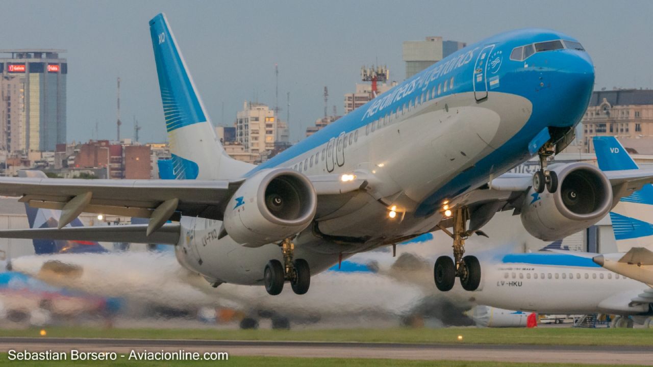 Aerolíneas Argentinas was first in the ranking of the best airlines in South America