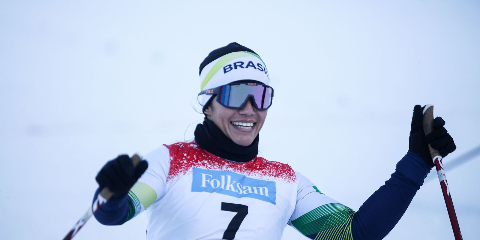 Aline Rocha wins 3rd medal at the Paralympic Ski World Cup