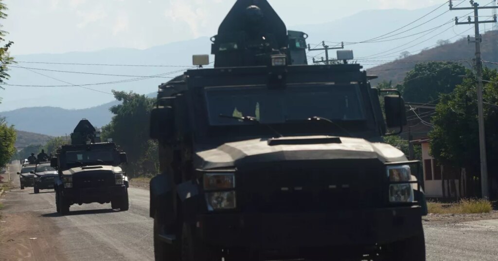 Alleged members of the CJNG ambush the military in Coalcomán, Michoacán