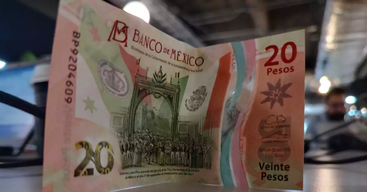 Banxico's reasons for disappearing the $20 bill and issuing only coins