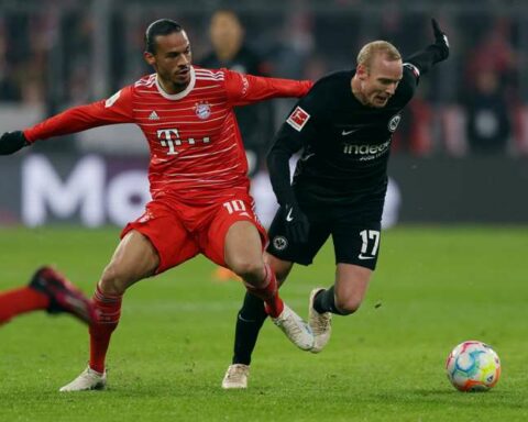 Bayern Munich sign their third consecutive 1-1 draw against Eintracht
