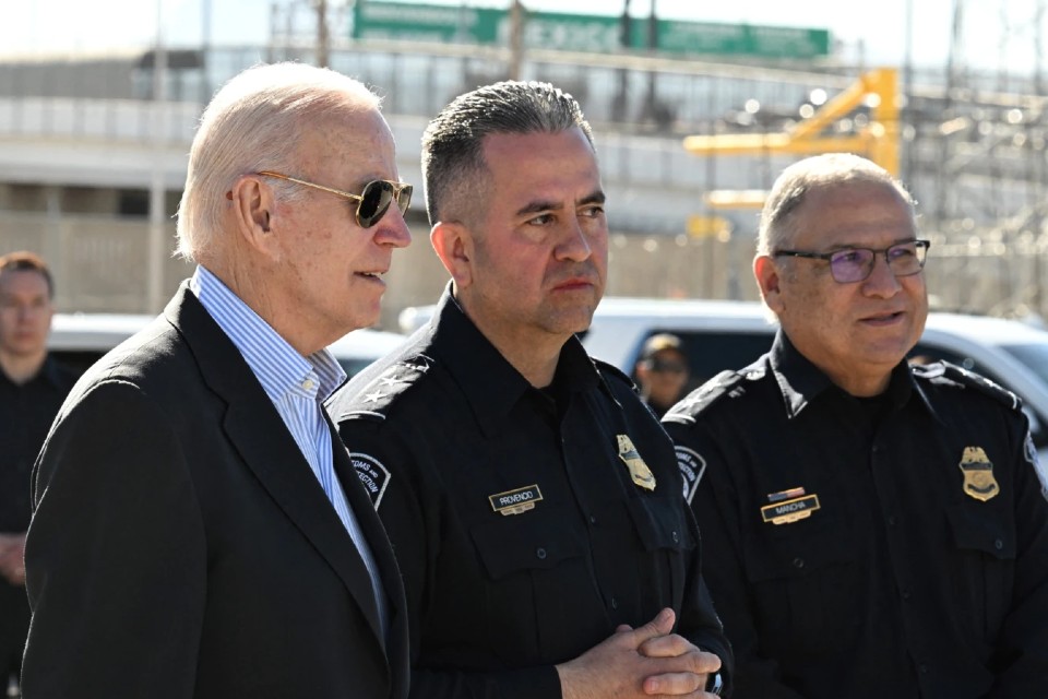 Biden arrived in El Paso to assess the crisis with migrants at the border with Mexico