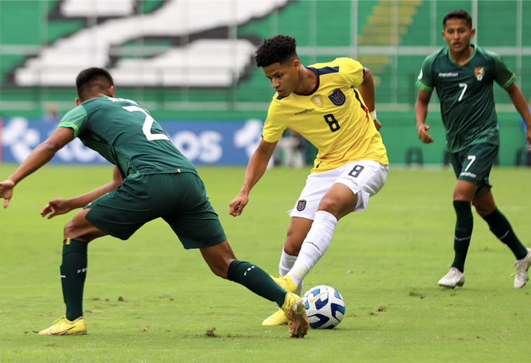 Bolivia forgives and falls to Ecuador (1-0) in the South American U-20