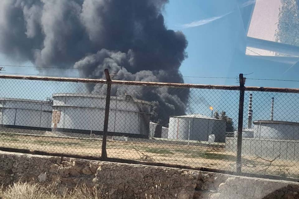 Cardón refinery registers a new fire, the second in less than a month