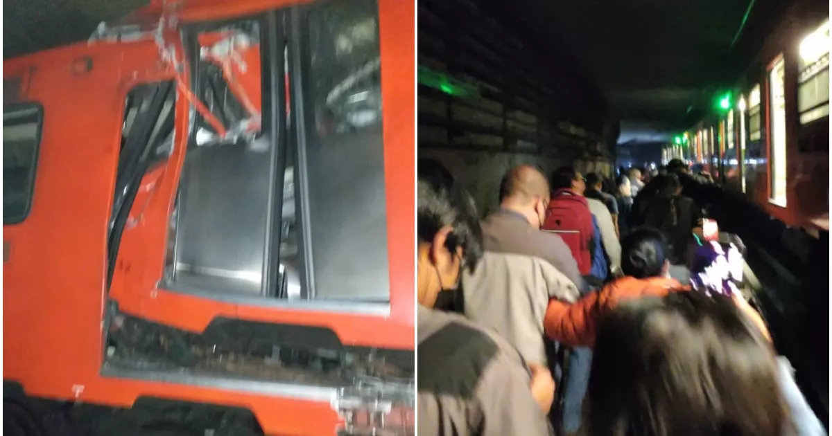 #Chronicle |  "There was an impact, then screaming."  Witnesses narrate crash in CDMX Metro