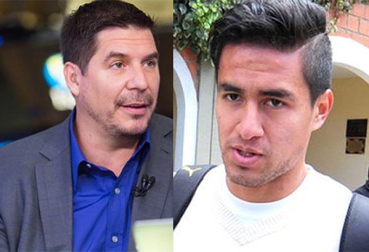 Claure argues with Ramallo calling him "liar" and discards Bolivar's alleged interest in the player