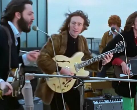 Los Beatles, música, concierto, azotea