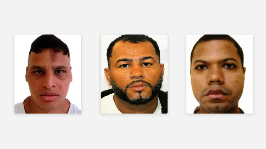 Dangerous drug trafficker from Rio de Janeiro escapes from jail along with two other inmates