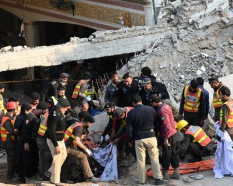 Death toll from explosion inside Pakistani mosque rises to 89