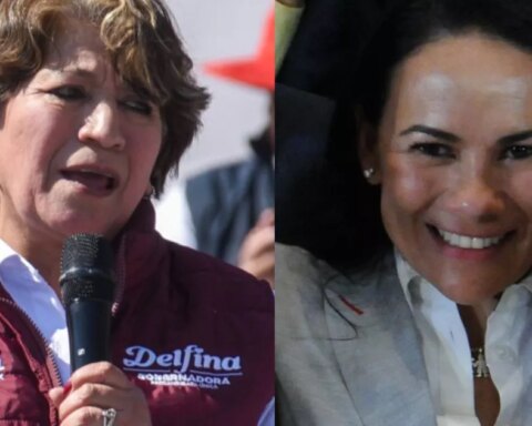 Delfina promises to stop the "vices" of the PRI;  She goes through Mexico, she registers Del Moral