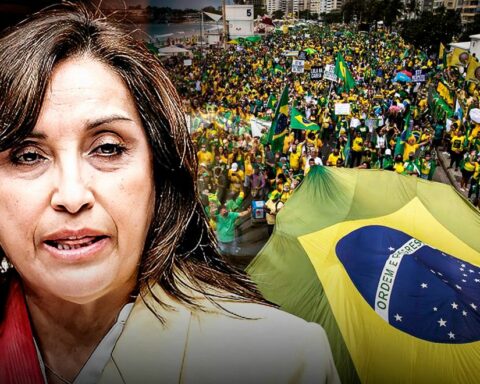Dina Boluarte: "I reject the violence and the attempted assault on Congress and the presidency in Brazil"