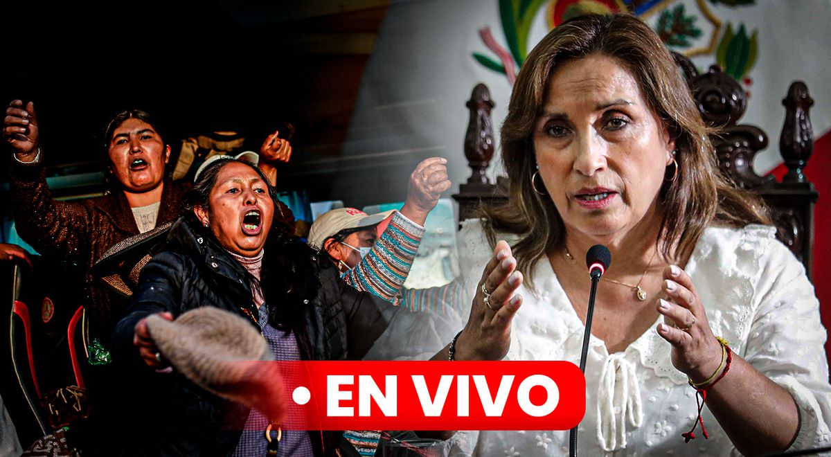 Dina Boluarte LIVE: President meets with her ministers one day after the 'Take of Lima'