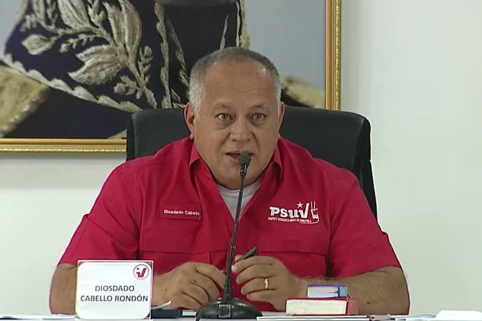 Diosdado Cabello: Venezuelans have been waiting for legal action against Guaidó for some time