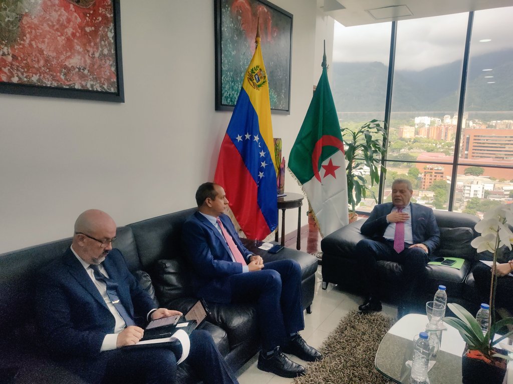Efforts to reactivate direct route Venezuela - Algeria accelerate