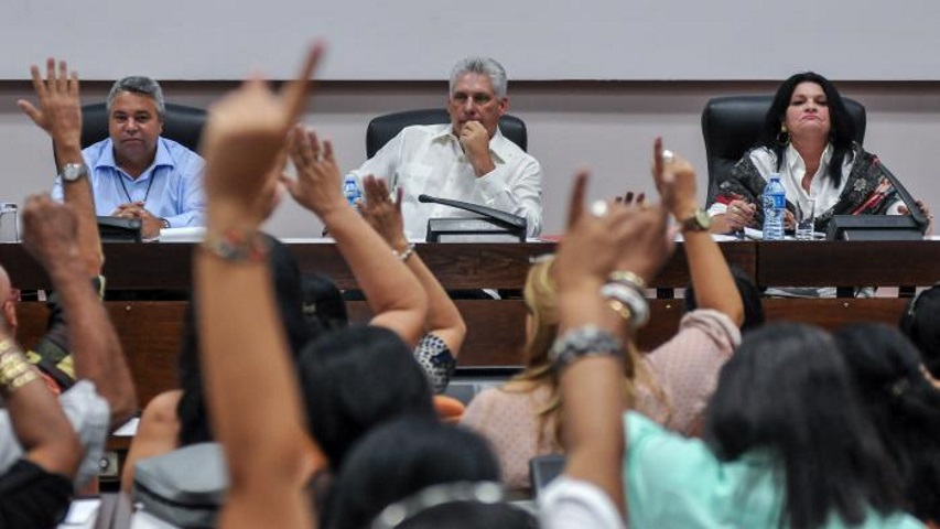 Elecciones, sindicatos, Cuba díaz-canel elecciones asamblea poder popular presidente economía