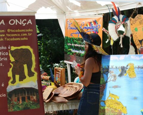 Festival celebrates indigenous culture in a Guarani village in Jaraguá, in SP