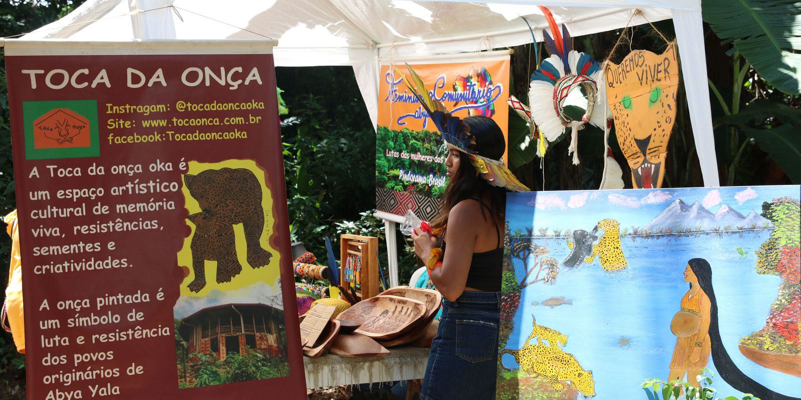 Festival celebrates indigenous culture in a Guarani village in Jaraguá, in SP