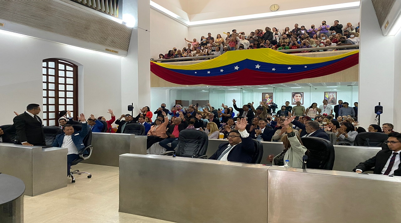 Conforman nueva Directiva del Concejo Municipal de Caracas