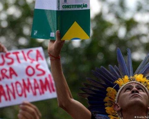 Gold mining in the Amazon jungle causes malnutrition in indigenous people in Brazil