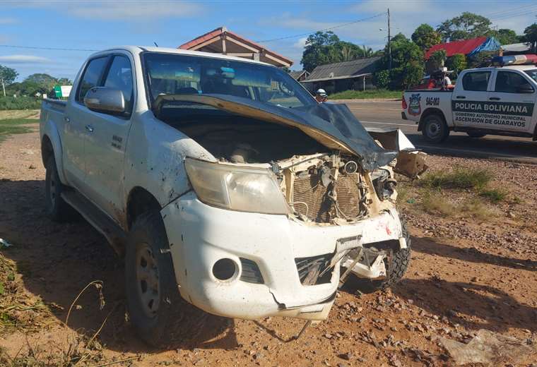 Guarayos: traffic accident leaves a young woman dead and a minor injured in El Puente