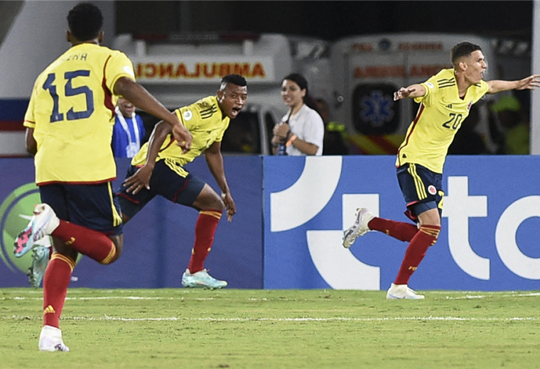 Hosts Colombia beat Peru 2-1 in the South American U-20