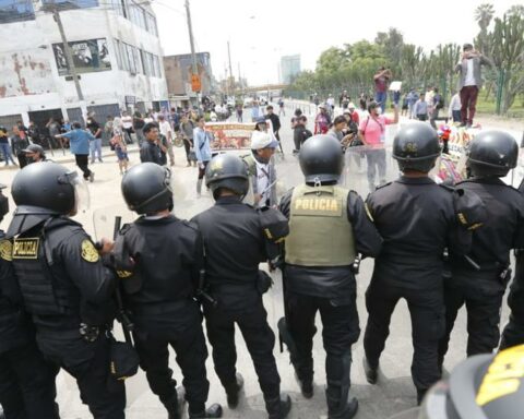 How was it that the Police entered San Marcos and evicted the protesters?