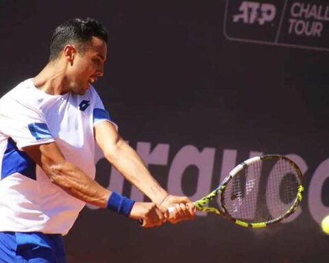 Hugo Dellien fell in the semifinals of the Challenger de Concepción