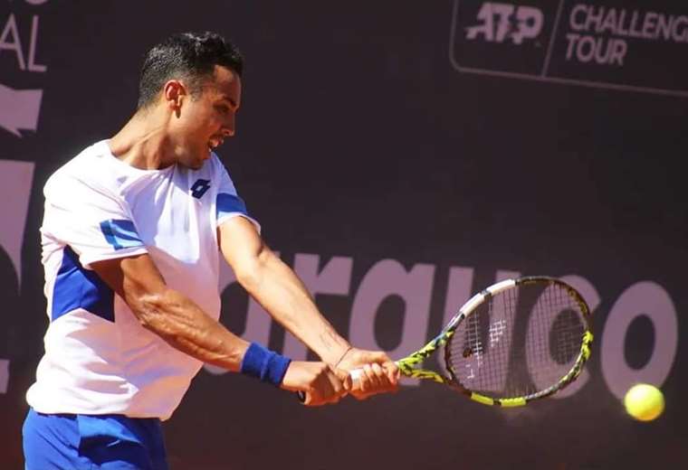 Hugo Dellien fell in the semifinals of the Challenger de Concepción